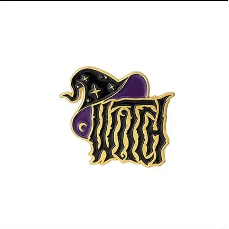BROOCH LAPEL ENAMEL Magical Pins Pin (Page 1) - Witch - Clothing & Apparel