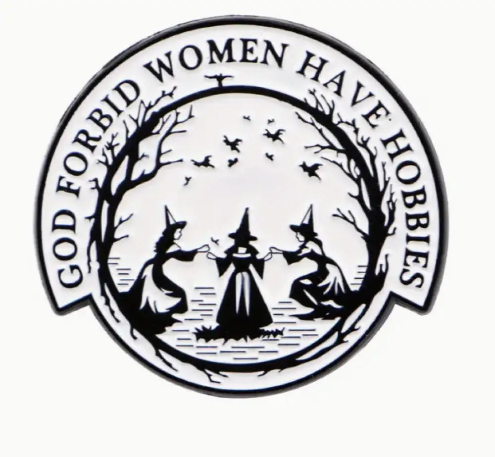 ✨🔮 Magical Enamel Brooch Lapel Pins – Mystical Flair for Any Outfit! 🌙🧙♀️ - God Forbid Women Have Hobbies - Clothing &