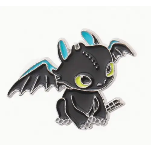 BROOCH LAPEL ENAMEL Magical Pins Pin (Page 2) - Night Fury - Clothing & Apparel