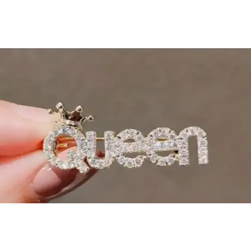 BROOCH LAPEL ENAMEL Magical Pins Pin (Page 2) - Queen Rhinestone - Clothing & Apparel