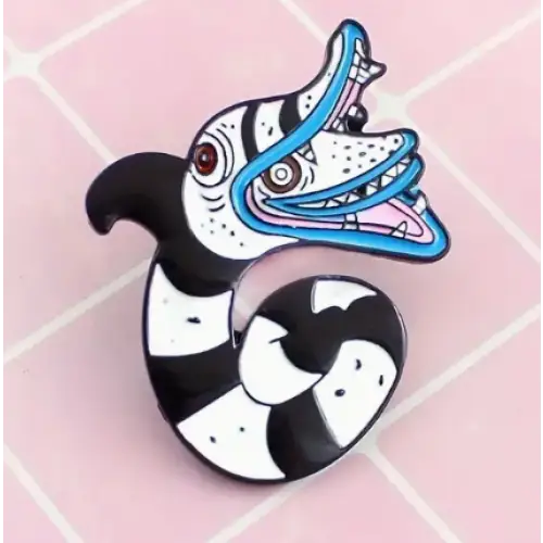 BROOCH LAPEL ENAMEL Magical Pins Pin (Page 2) - Sandworm - Clothing & Apparel