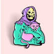 BROOCH LAPEL ENAMEL Magical Pins Pin (Page 2) - Skeletor Cat - Clothing & Apparel