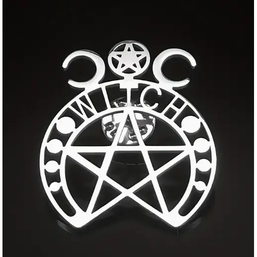 BROOCH LAPEL ENAMEL Magical Pins Pin (Page 2) - Witches - Clothing & Apparel