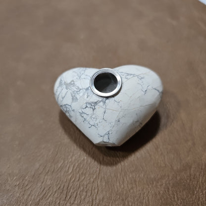 MAGICAL HERBAL WIDGETS - Heart Howlite - Herbs & Accessories