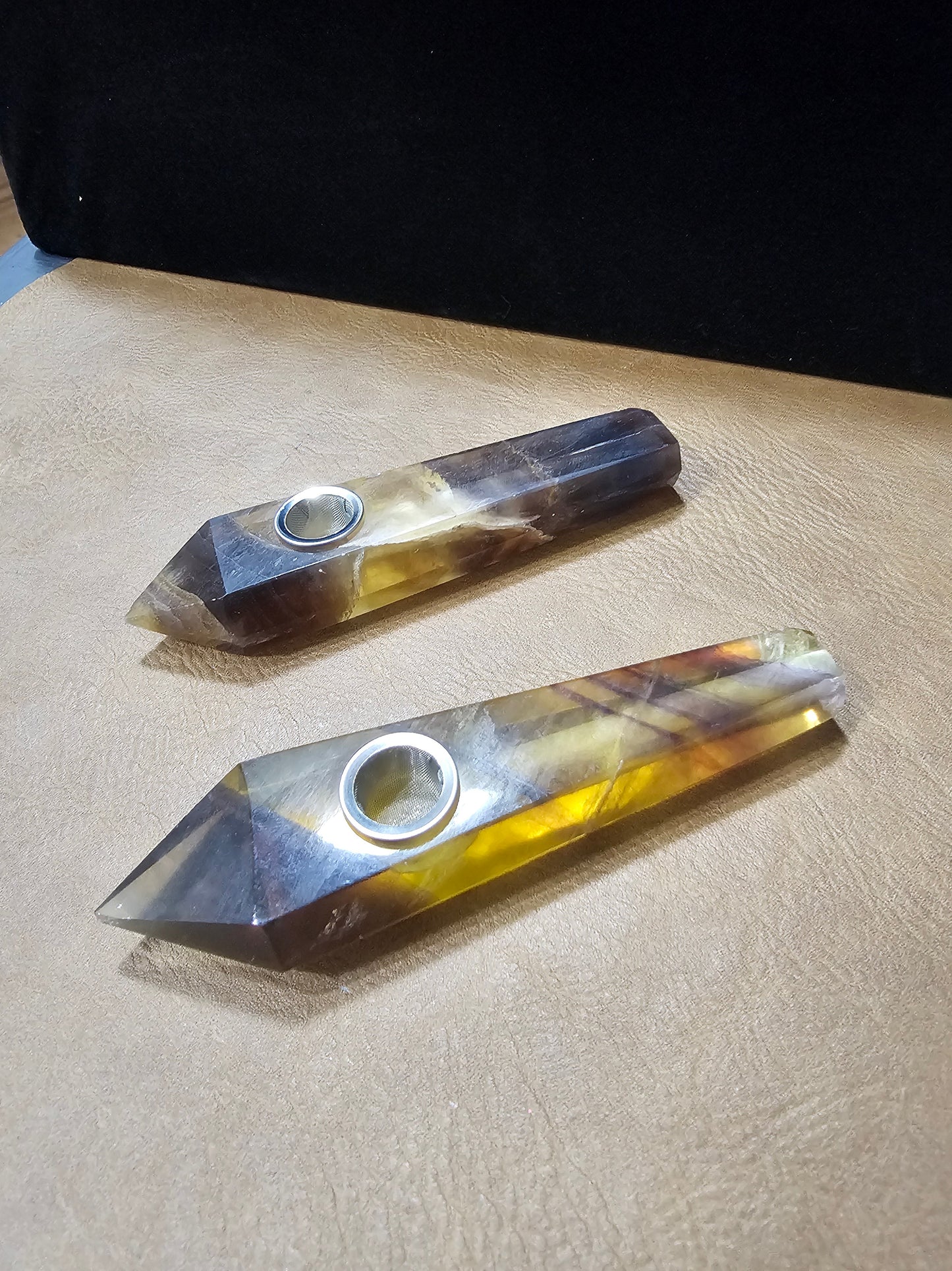 MAGICAL HERBAL WIDGETS - Yellow Fluorite 2 - Herbs & Accessories