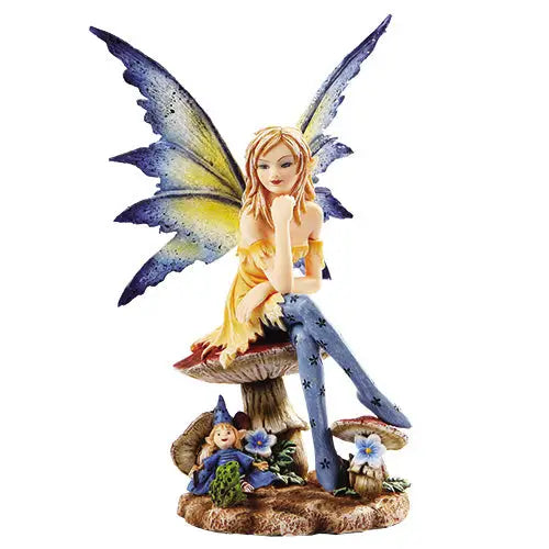 🧚♂️✨ Magician Fairy Statue – Enchantment Manifestation & Mystical Wisdom! 🌟 - Statues