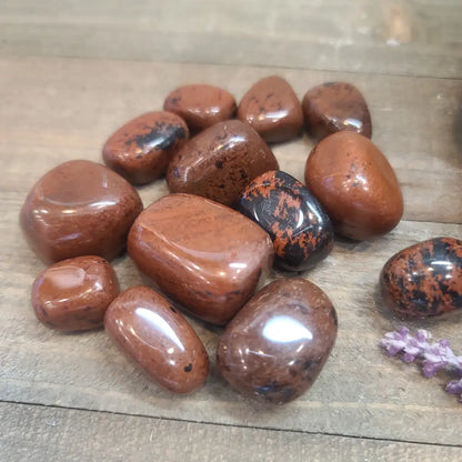 Mahogany Obsidian Tumbles - Tumbles