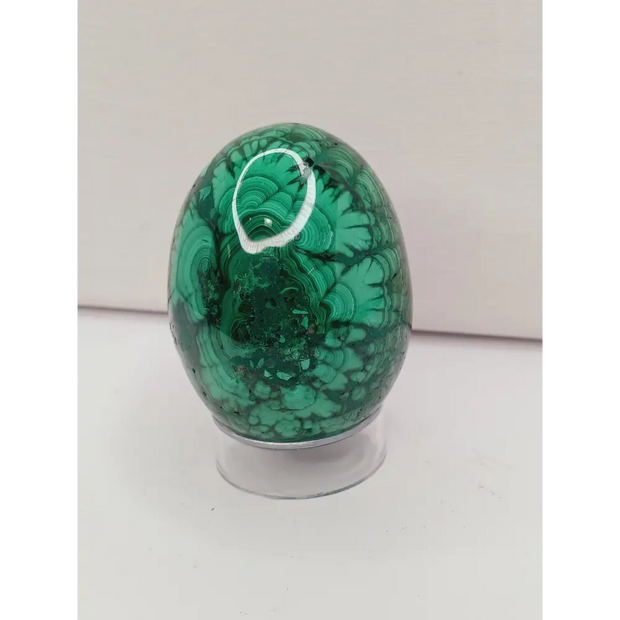💚🥚 Malachite Egg – Transformative Beauty Growth and Heart Healing! ✨ - 2 3/8’’’ Egg - Spheres