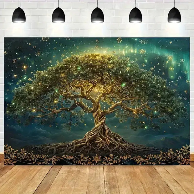 🌳 Mandala Tree Tapestry - 40’’ x 30’’ ✨ - Tapestry