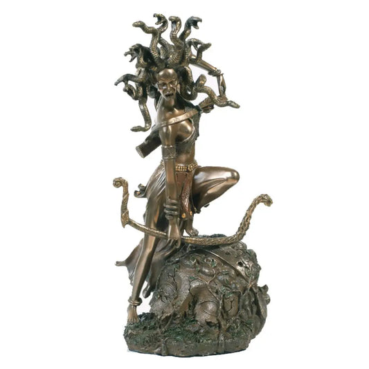 🐍✨ Medusa Statue – Fierce Protection Empowerment and Mythical Transformation! 🌟