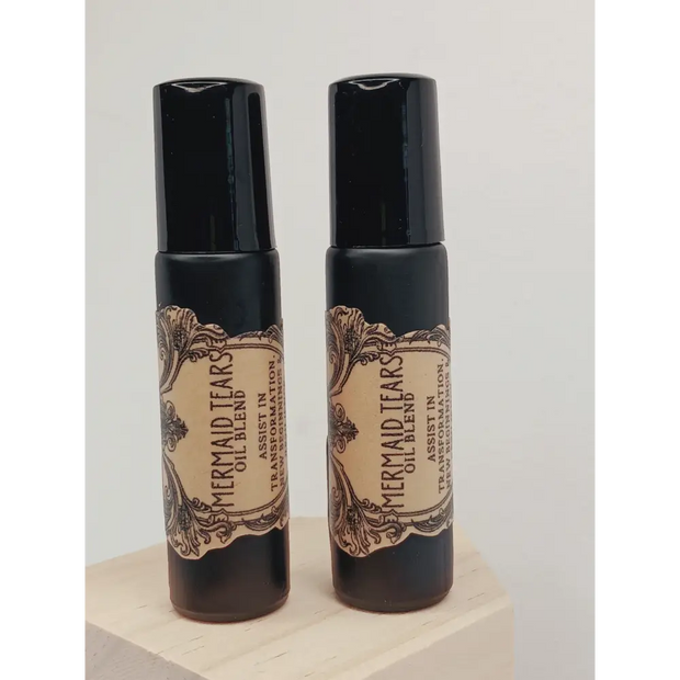 🧜♀️✨ Mermaid Tears Essential Oil Roller – New Beginnings Transformation and Resilience 🌊
