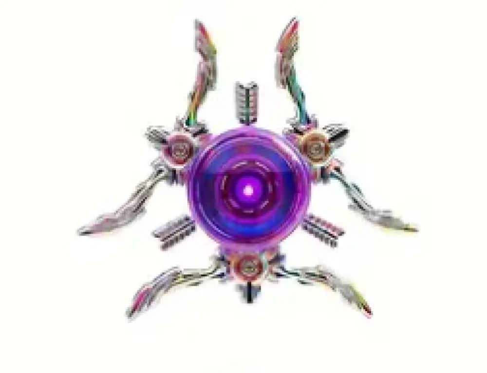 Metallic Rainbow Colored Fidget Spinners with Smooth Spin - 3 Legs - Chilling Out Accessories