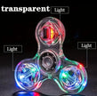 Metallic Rainbow Colored Fidget Spinners with Smooth Spin - Light Up Fidget Spinner - Chilling Out Accessories