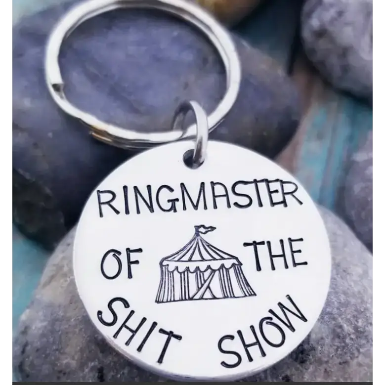 🔑✨ Metaphysical Keychains – Carry Your Magic Everywhere! 🌙🧿 - Ringmaster of the Shit Show - Jewelry