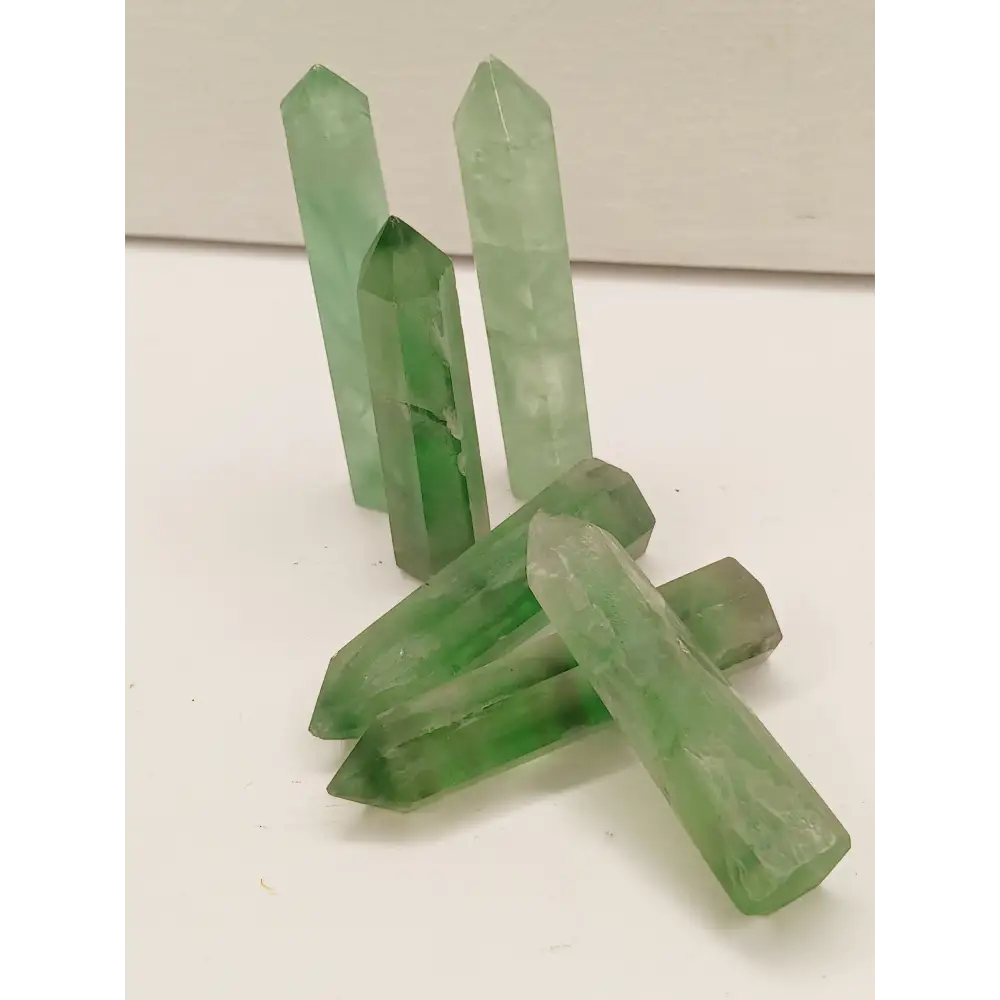 Mini Green Fluorite Points 2.25-2.75’’ - Towers