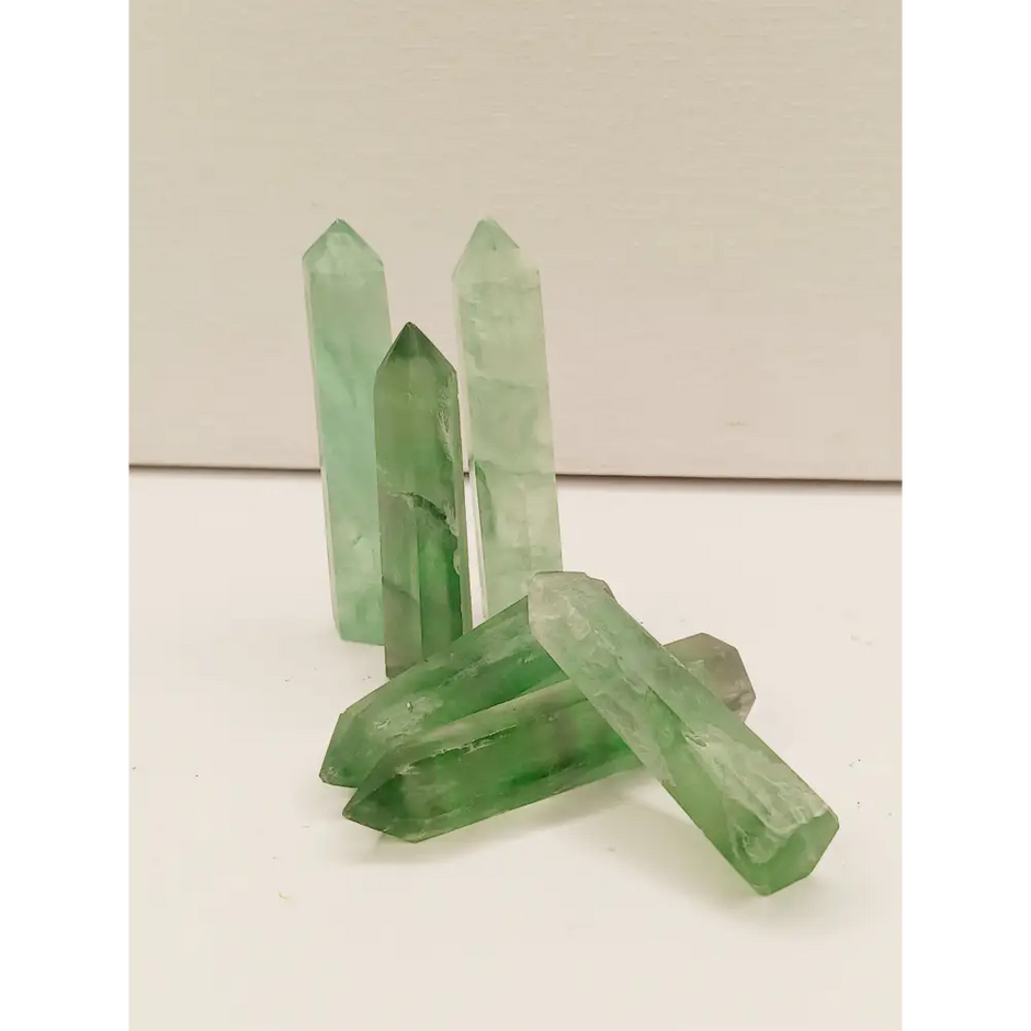 Mini Green Fluorite Points 2.25-2.75’’ - Towers