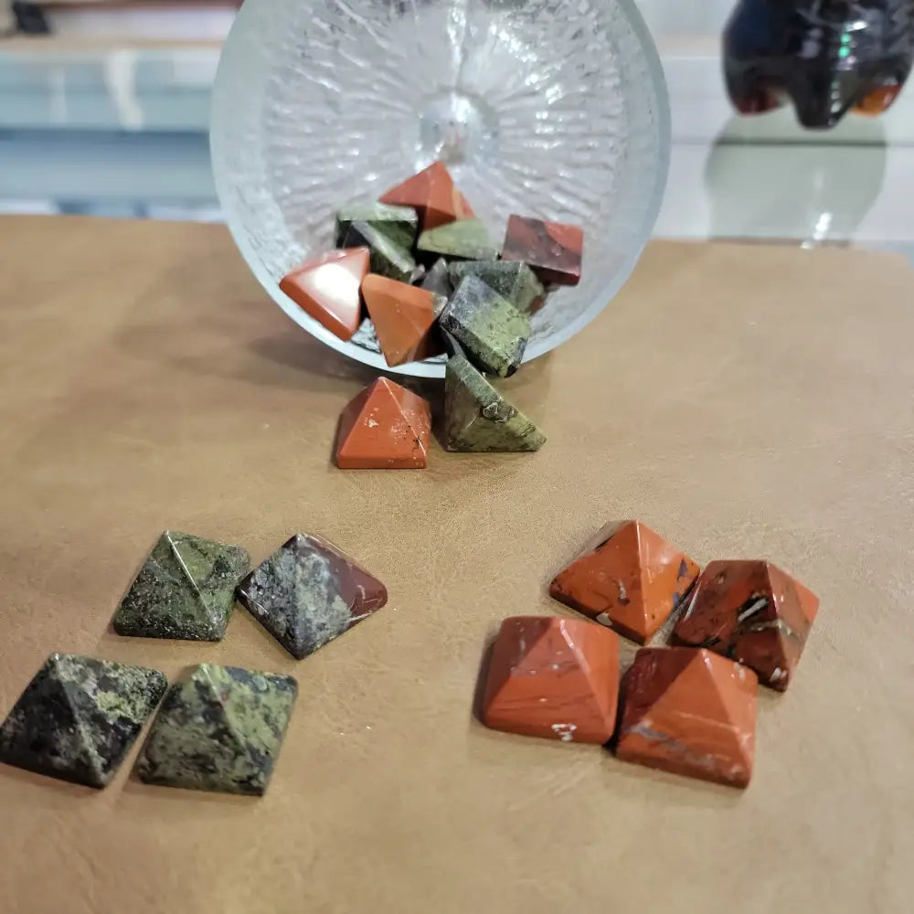 Mini Pyramids - Carvings