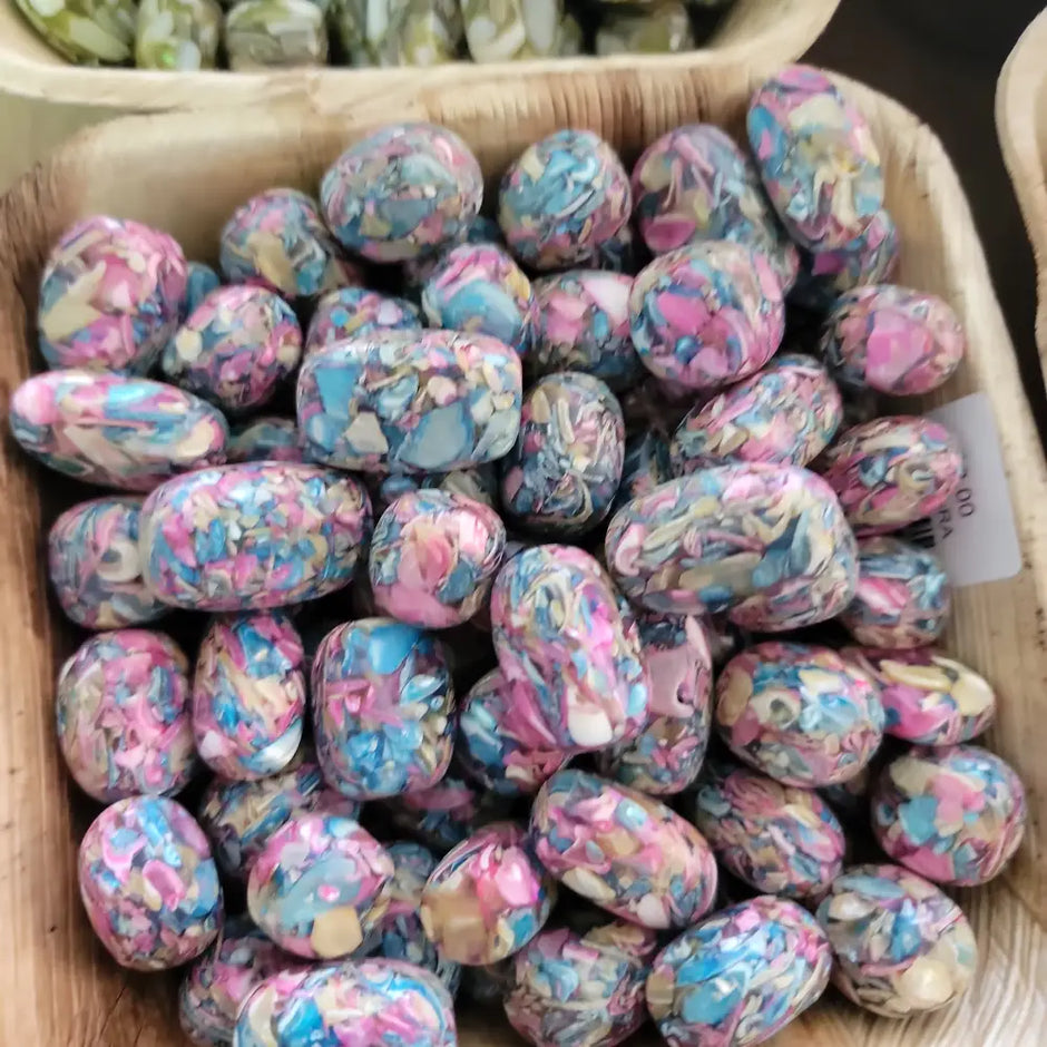 Mixed Shell Tumbles - RAINBOW - Tumbles