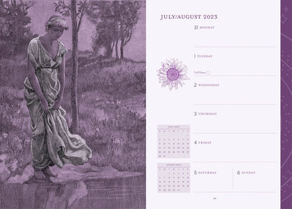 Modern-Day Witch 2024 Wheel of the Year 17-Month Planner - Tarot Decks & Divination