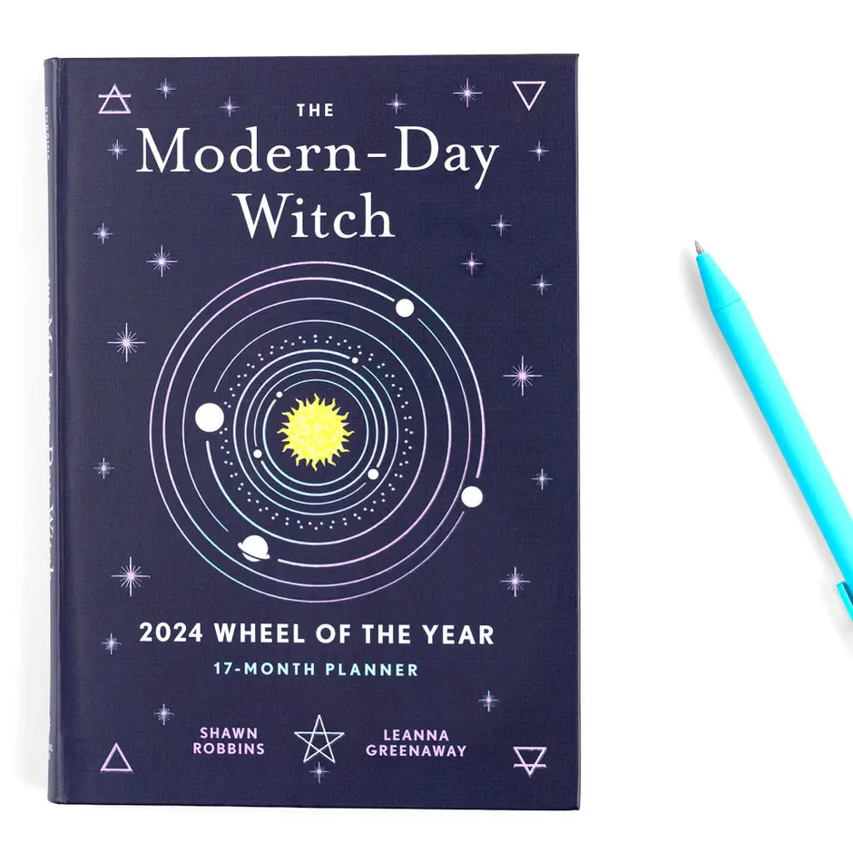 Modern-Day Witch 2024 Wheel of the Year 17-Month Planner - Tarot Decks & Divination