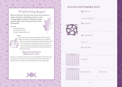 Modern-Day Witch 2024 Wheel of the Year 17-Month Planner - Tarot Decks & Divination