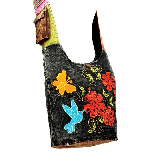 👜✨ Monk Bags – Assorted Designs Boho Spirit and Everyday Adventure! 🌈 - Hummingbird