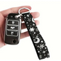 🌙⭐ Moon & Star Black Keychain – Cosmic Charm & Everyday Magic! 🖤 - Jewelry