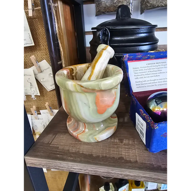 🪨✨ Mortar & Pestle Variety – Essential Tools for Magical Blending & Kitchen Witchery! 🌿 - Medium - Herbs & Accessories