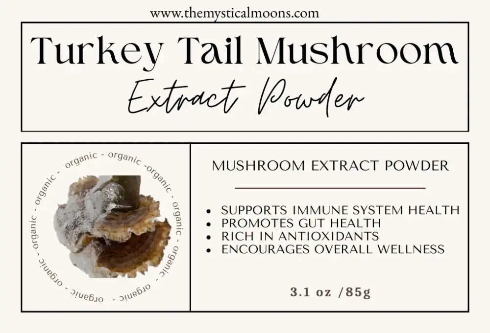 Mushroom Extract Powders (organic) - Organic Turkey Tail Extract Powder