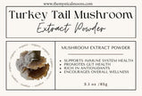 Mushroom Extract Powders (organic) - Organic Turkey Tail Extract Powder