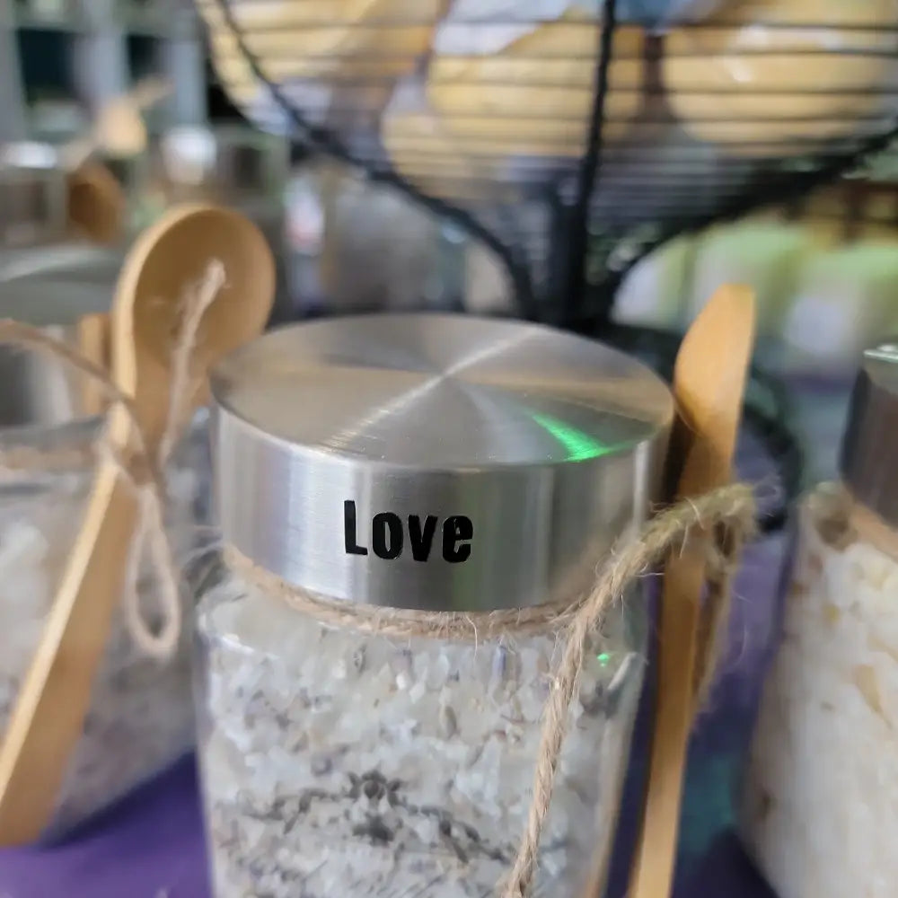 Natural Bath Salts - Love - Bath Body & Skin Products