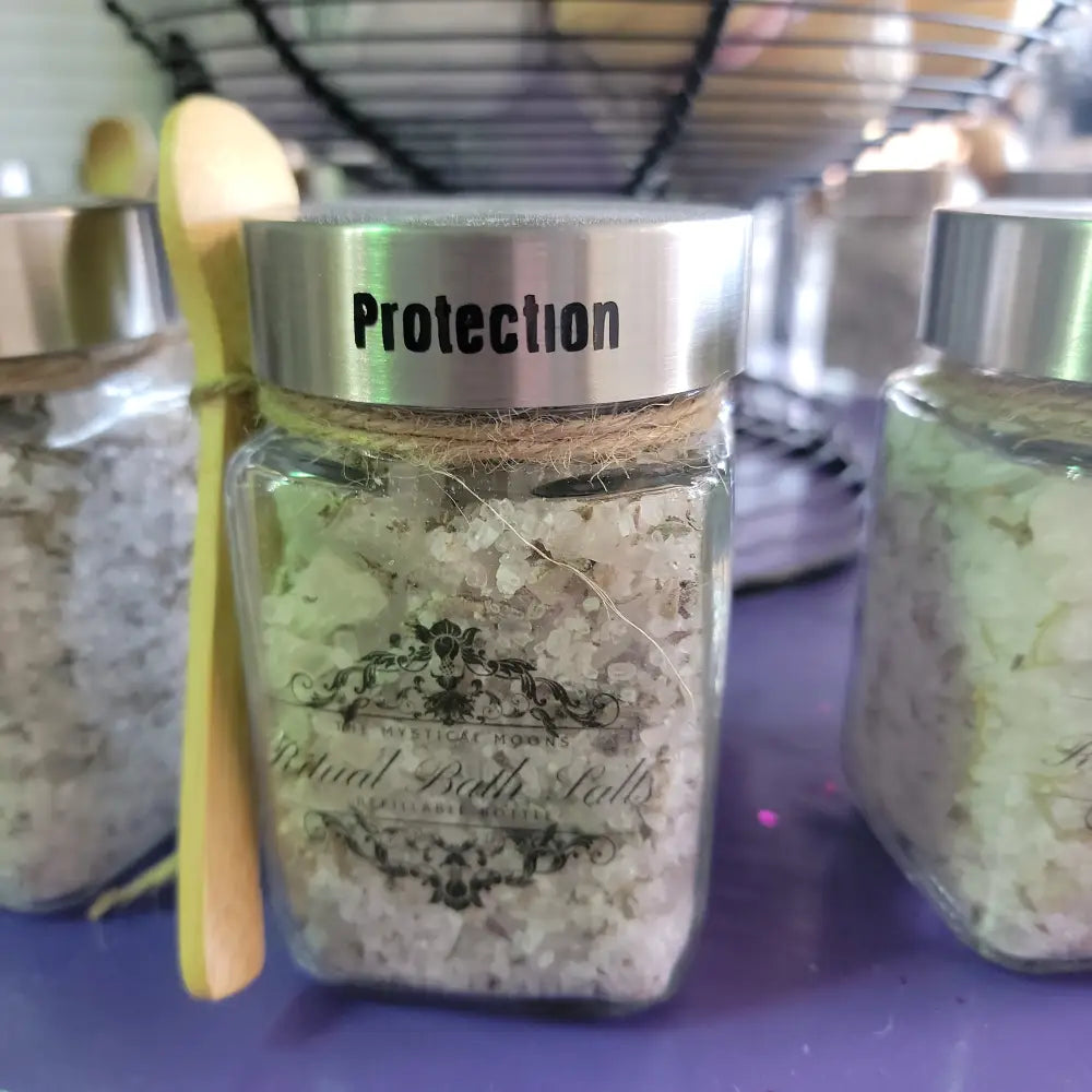 Natural Bath Salts - Protection - Bath Body & Skin Products