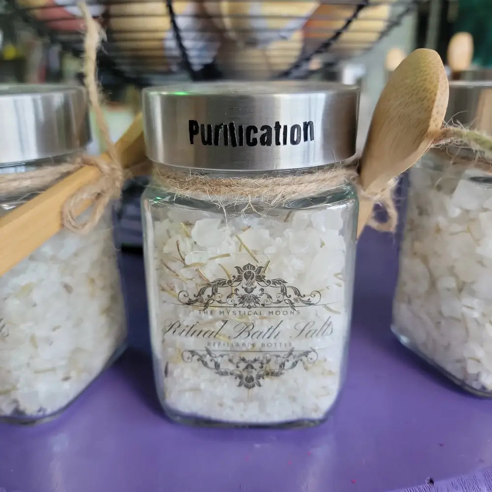 Natural Bath Salts - Purification - Bath Body & Skin Products