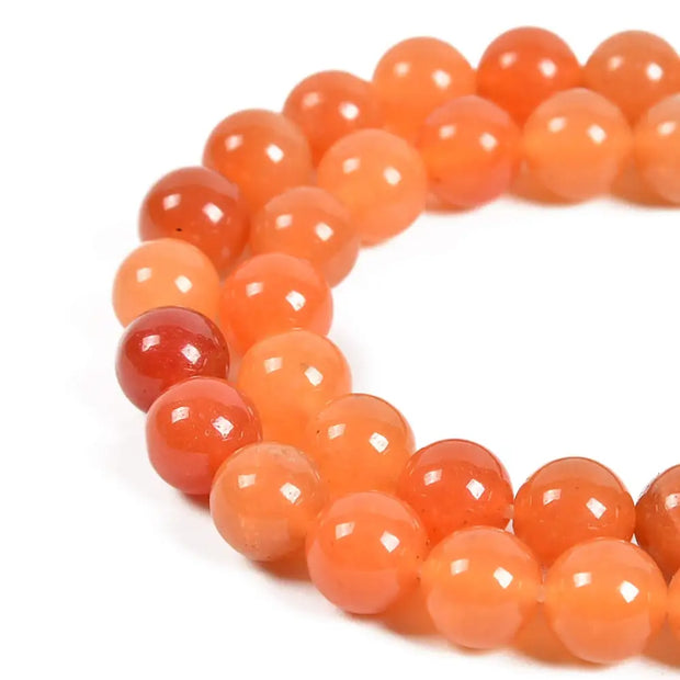 🧡✨ Orange Aventurine Bracelet 8mm – Joy Creativity and Confidence 🌞