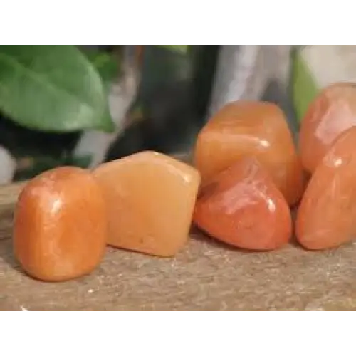 🧡✨ Orange Aventurine Tumbles – Joy Creativity & Confidence in Your Pocket! 🌞 - Tumbles