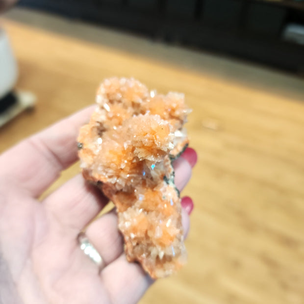 Orange Zeolite Cluster - 2 - Specimens