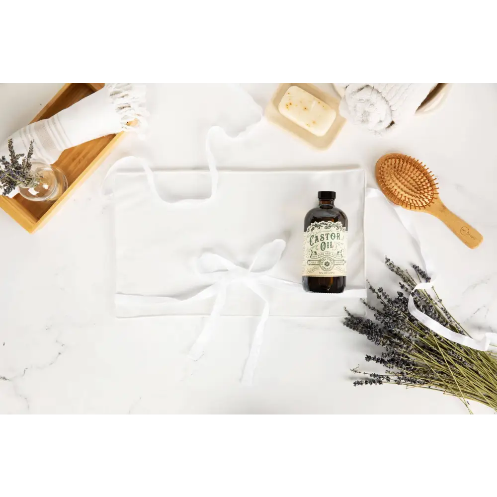 🌱✨ Organic Cold Pressed Castor Oil – Hexane Free & USA Bottled (16 oz) 💧 - Herbs & Accessories
