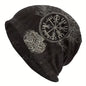 🧙♀️✨ Pagan & Metaphysical Beanie Hats – Cozy Style with Spiritual Vibes! 🧢🌙 - Drapeau Viking Serpent Joermungand