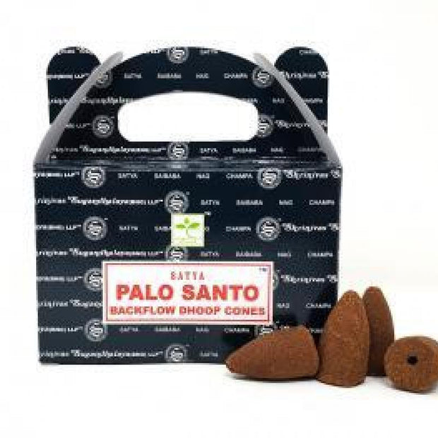 Palo Santo Backflow Incense Cones - Incense & Burners