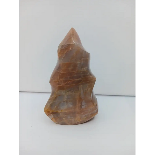 🔥🍑 Peach Moonstone Flame 4.5’’ – Emotional Healing and New Beginnings! 🌙 - Free Forms