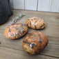 Peach Moonstone with Smokey Quartz Inclusions - PALM