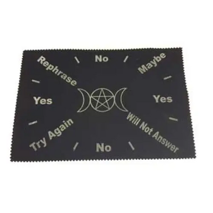 Pendulum Altar Cloths 8’’x12’’ - Triple Moon - Pendulums & Mats