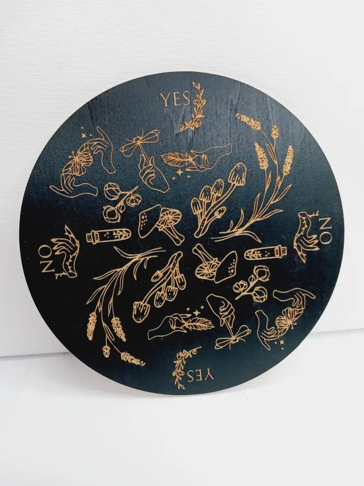 🔮✨ Pendulum Answer Boards (6’’) – 9 Mystical Styles for Accurate Divination and Spiritual Guidance! 🌟 Mushrooms