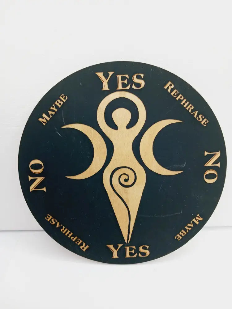 🔮✨ Pendulum Answer Boards (6’’) – 9 Mystical Styles for Accurate Divination and Spiritual Guidance! 🌟 Goddess Pendulums