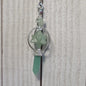 PENDULUM - MERKABA 3 PIECE - Green Aventurine - Pendulums & Mats