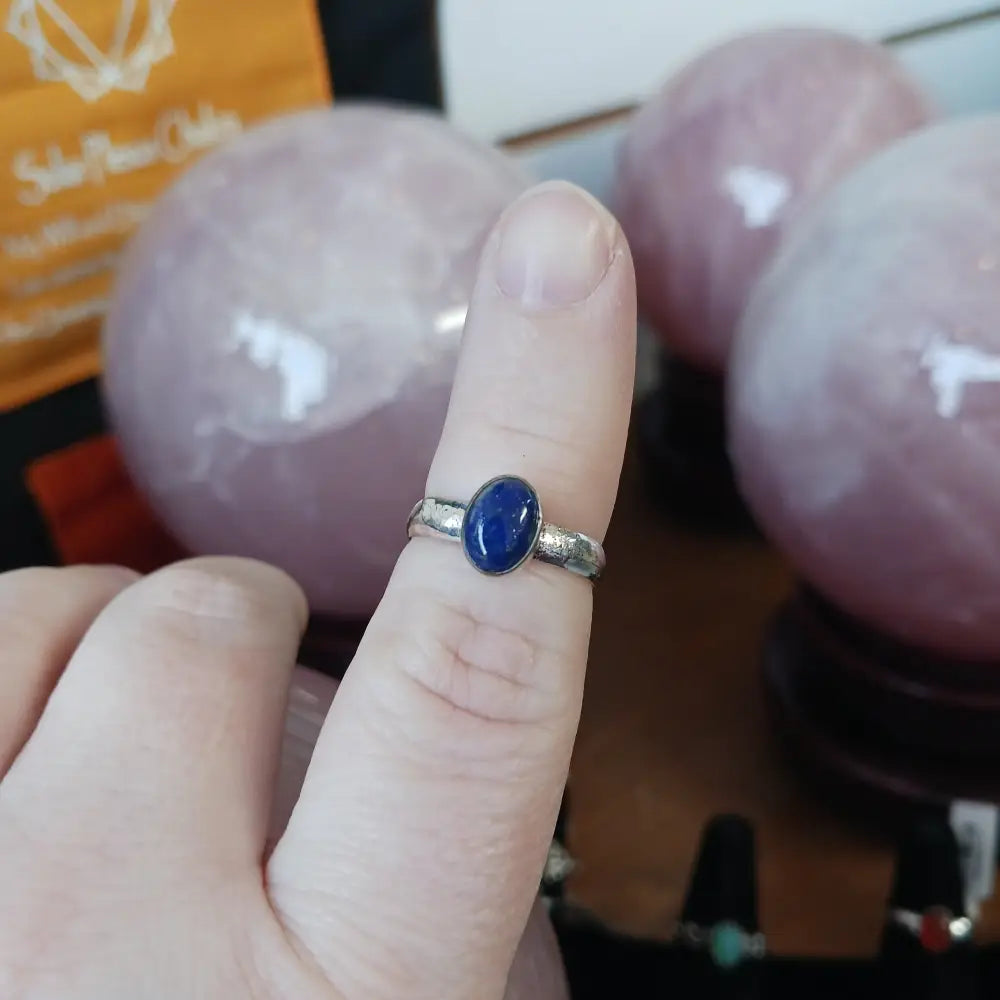 💍✨ Petite Crystal Power Rings – Sterling Silver Plated ✨💍 - 48 - Size 6 - Jewelry