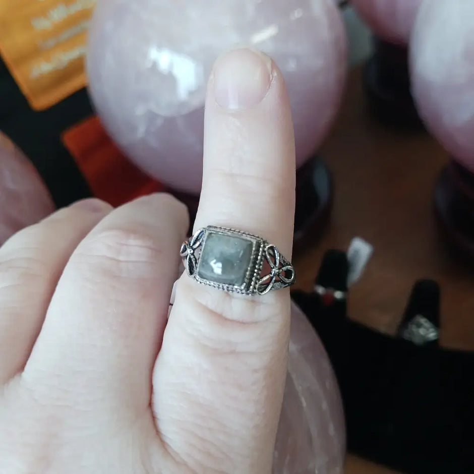 💍✨ Petite Crystal Power Rings – Sterling Silver Plated ✨💍 - Jewelry