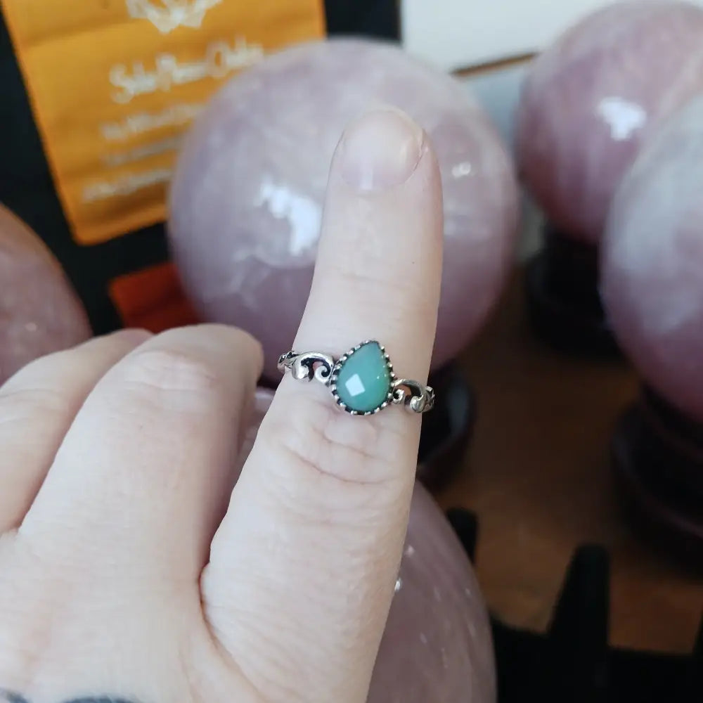 💍✨ Petite Crystal Power Rings – Sterling Silver Plated ✨💍 - Jewelry