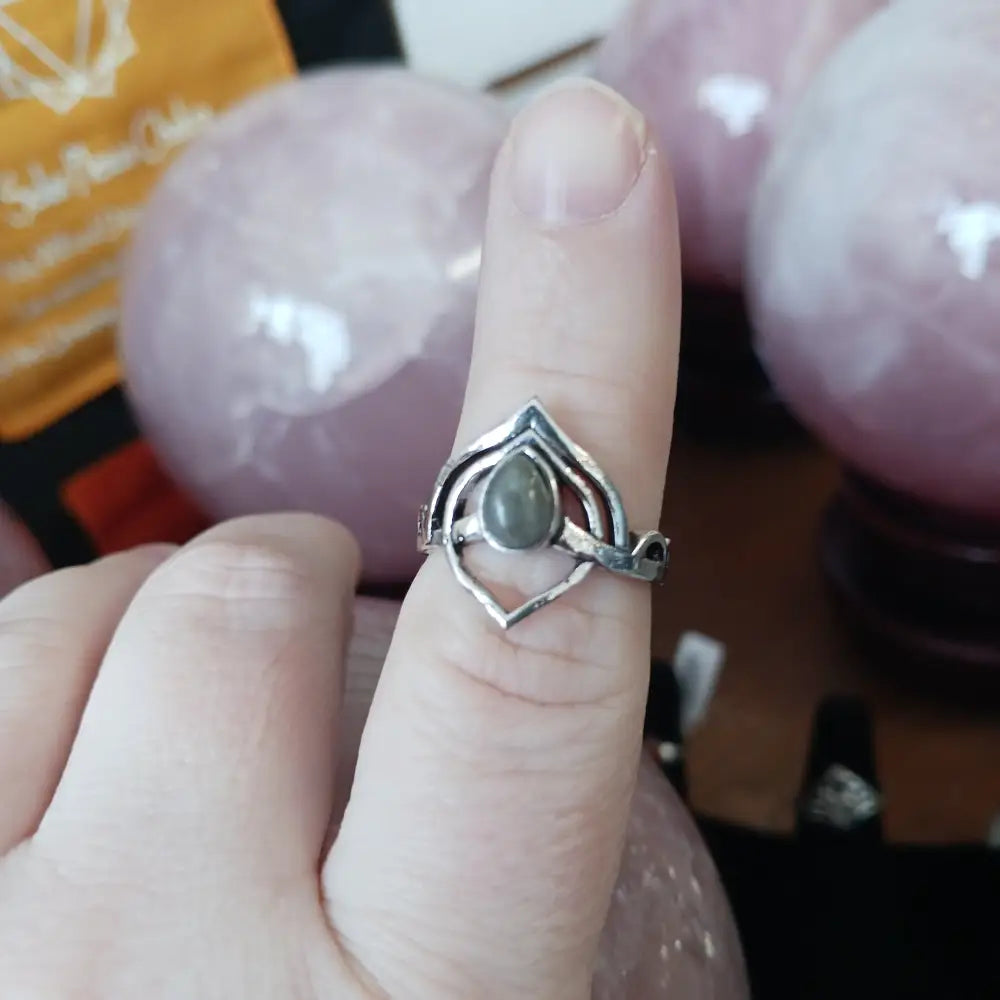 💍✨ Petite Crystal Power Rings – Sterling Silver Plated ✨💍 - Jewelry