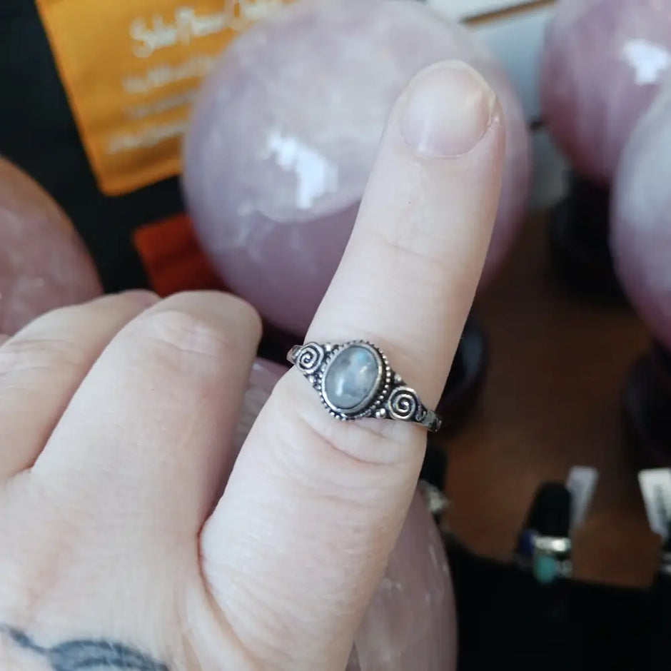 💍✨ Petite Crystal Power Rings – Sterling Silver Plated ✨💍 - Jewelry